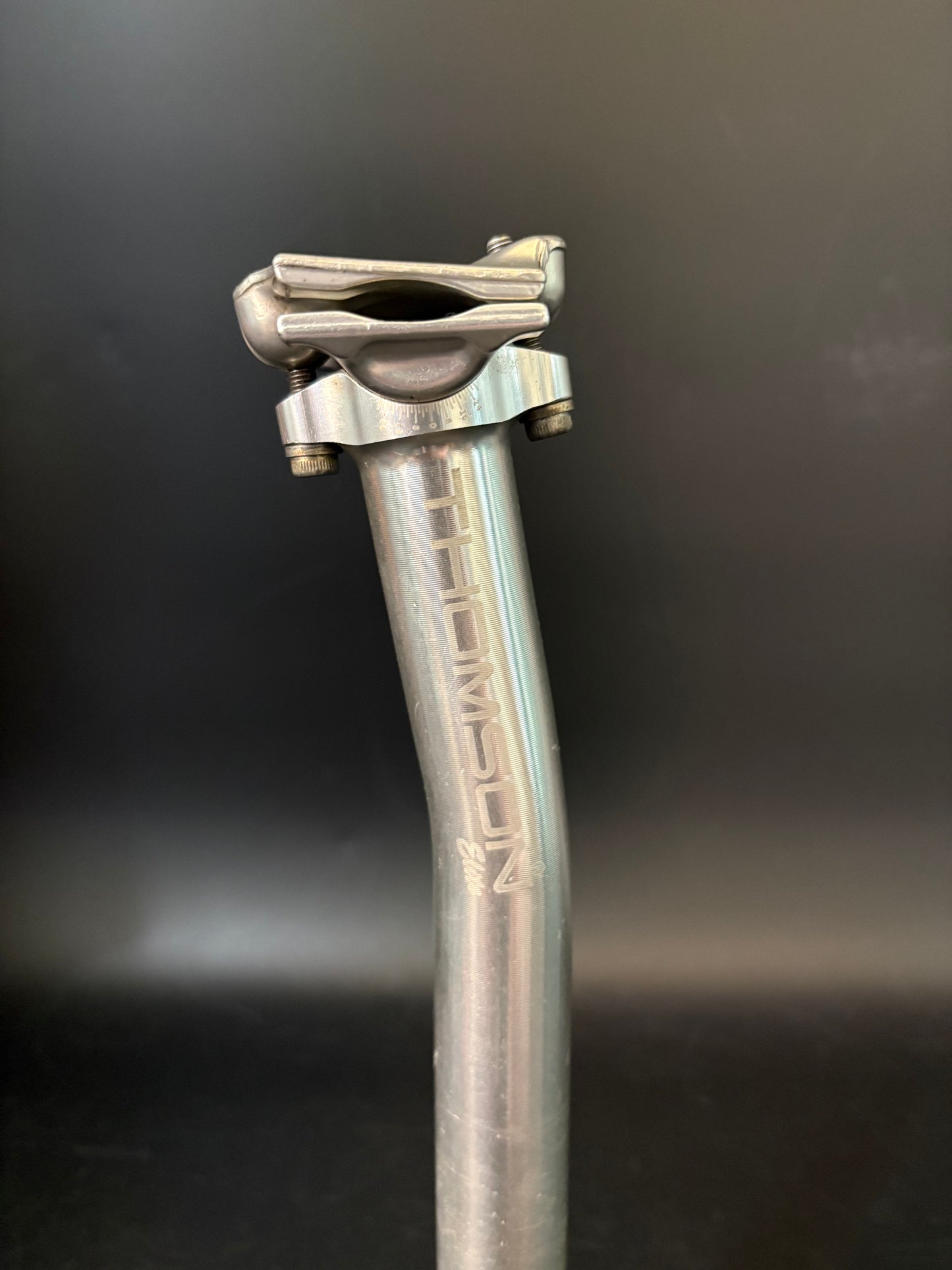 Thomson Elite Setback Seatpost Silver 27.2 250mm