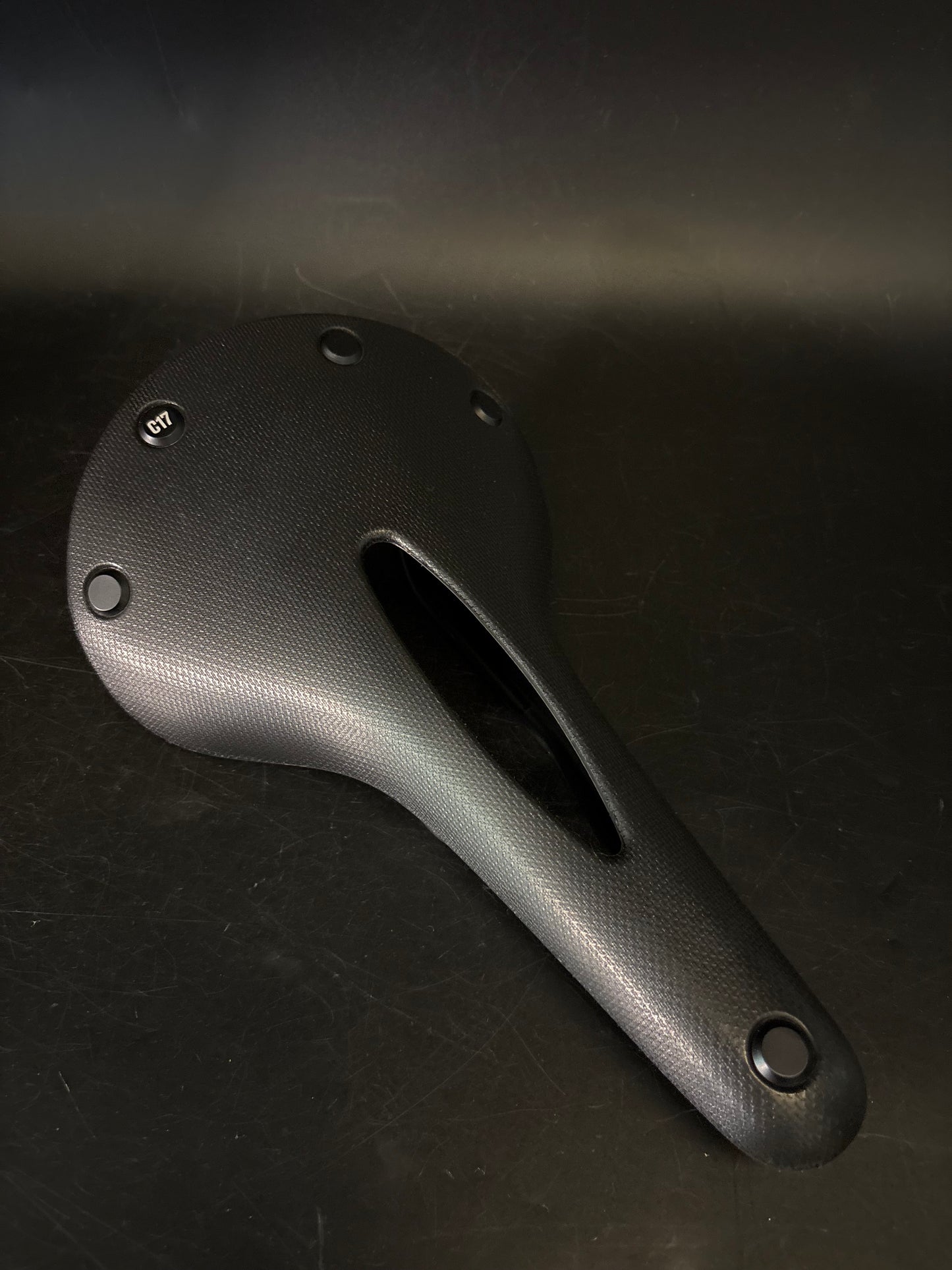 Brooks C17 Carved Saddle Black