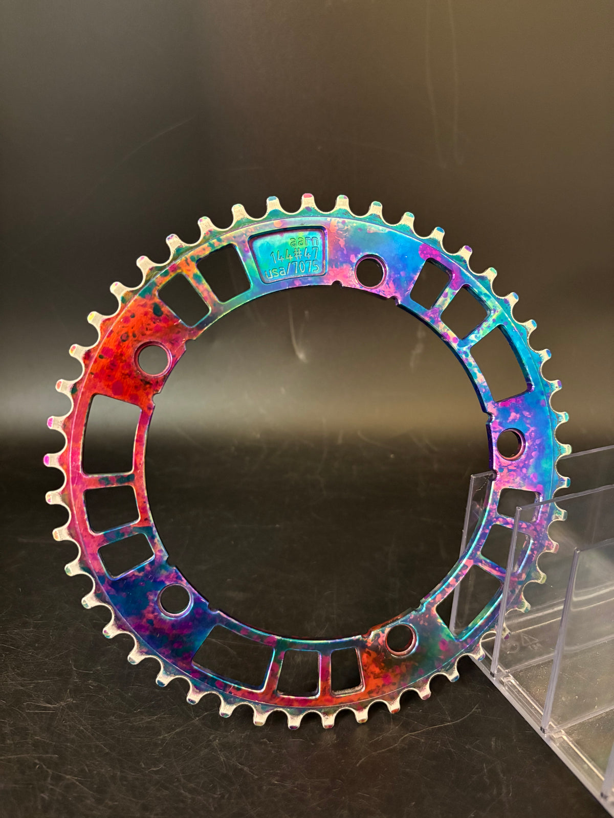 Aarn x Mash Chainring Rainbow 47t