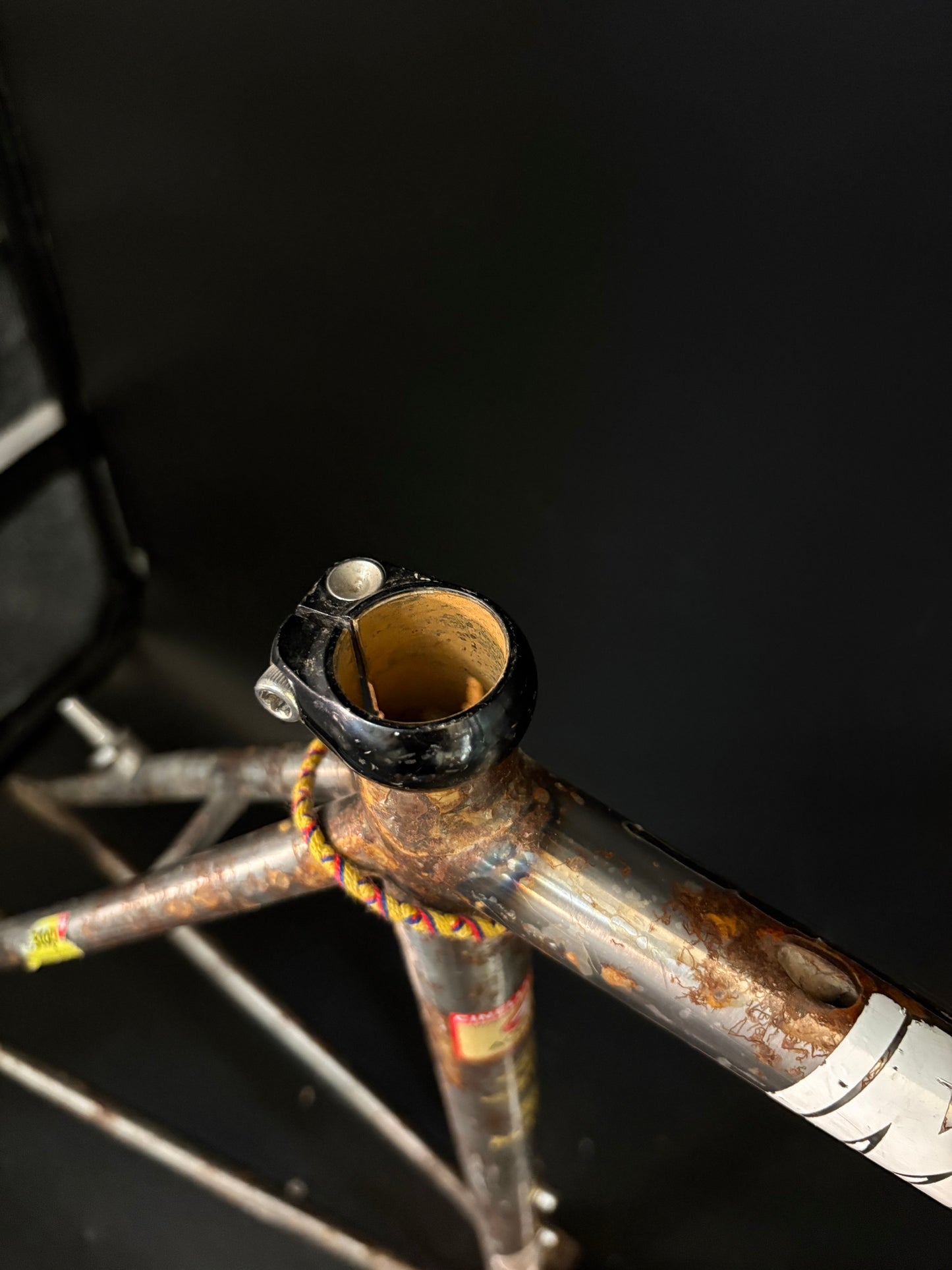 Chas’ Cinelli Mash Work Frameset Raw Prototype #2 55cm