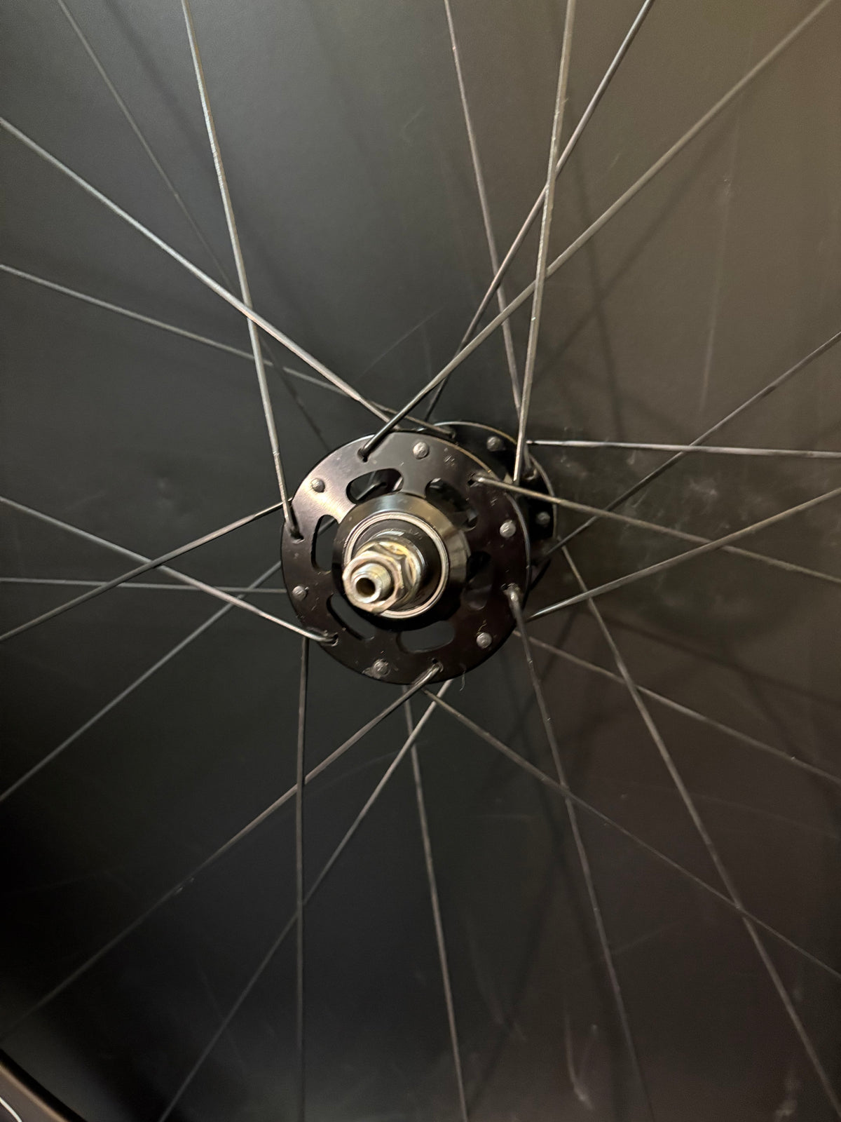 HED Ardennes Track Wheelset Black 24h