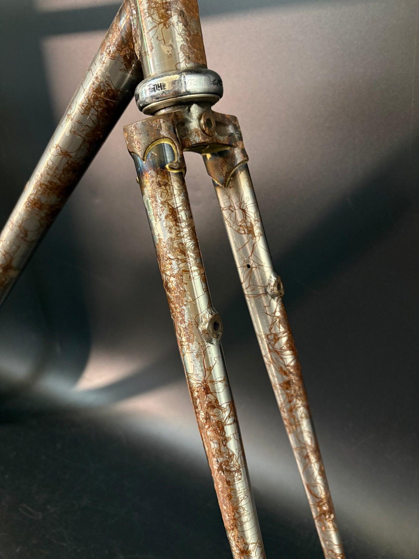 Chas’ Cinelli Mash Work Frameset Raw Prototype #1 55cm