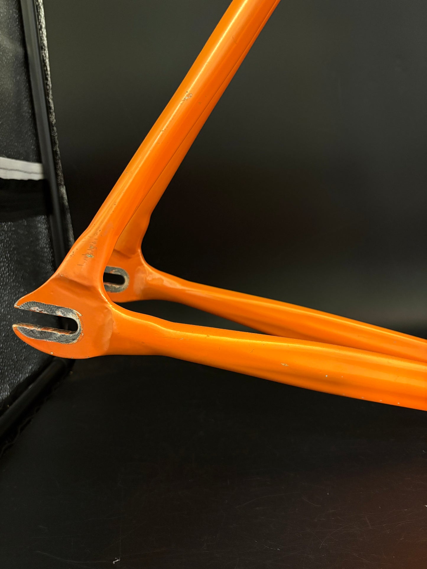 Orbea Lobular Pista Frameset Team Euskaltel Orange/Blue 57sm ST 54cm TT