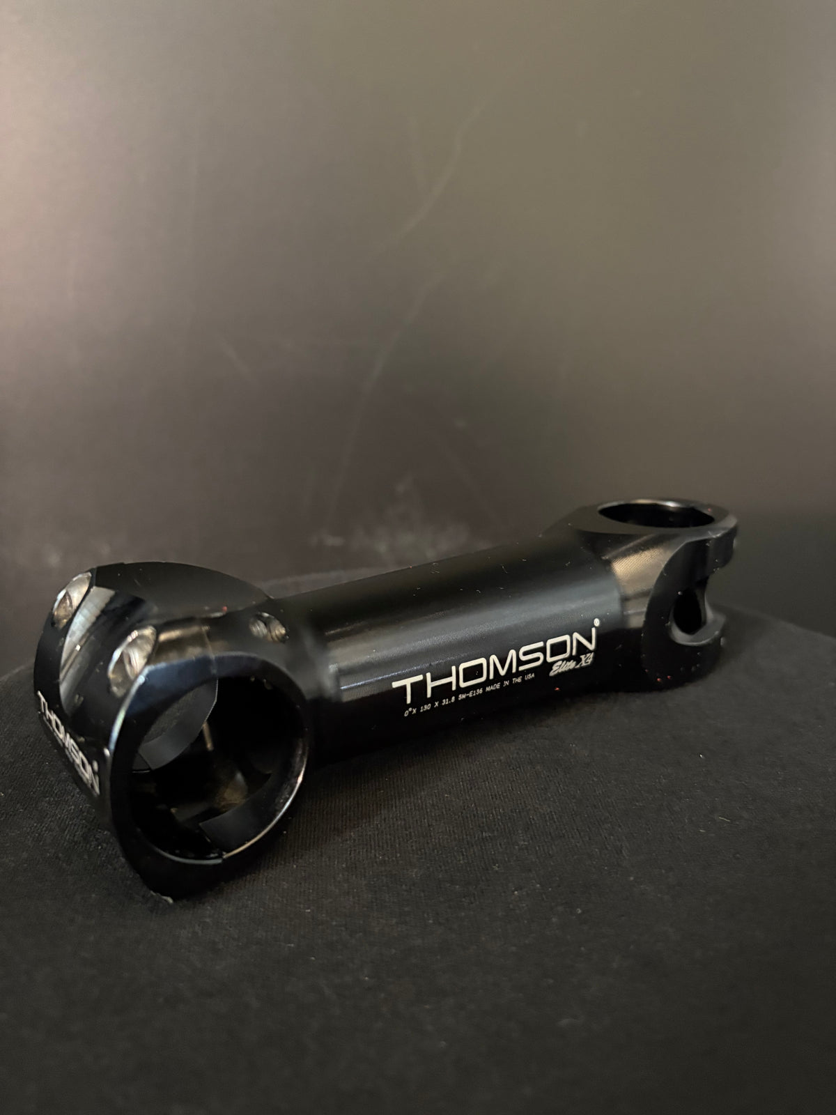 Thomson X4 Stem Black 130mm 31.8 0deg