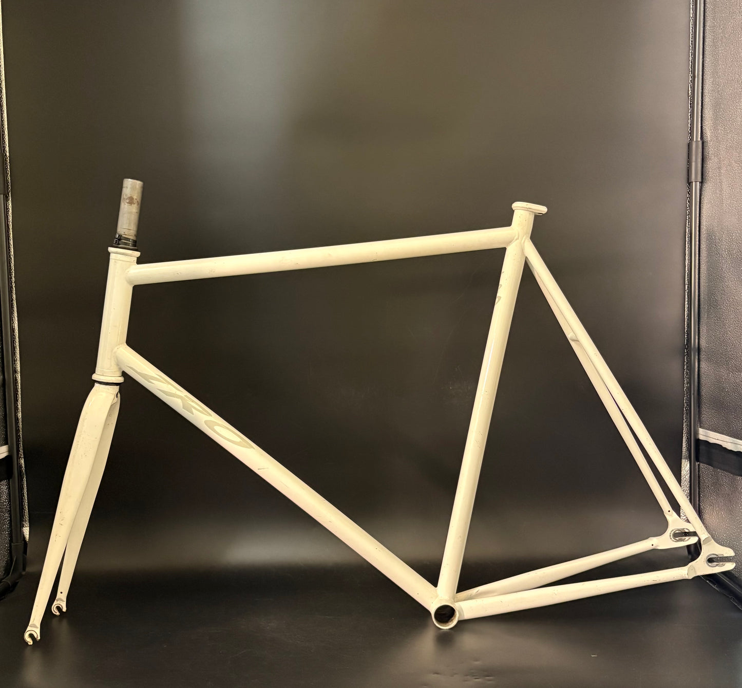 IRO Steel Frameset White 62cm ST 59cm TT