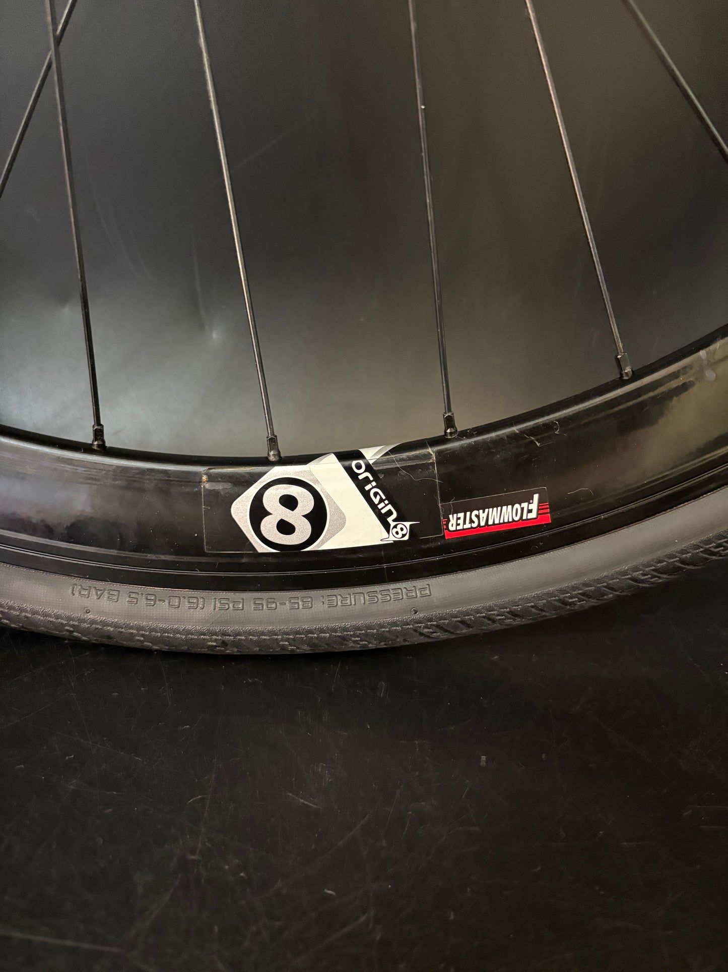 Origin 8 Track Attack Wheelset Black 32h