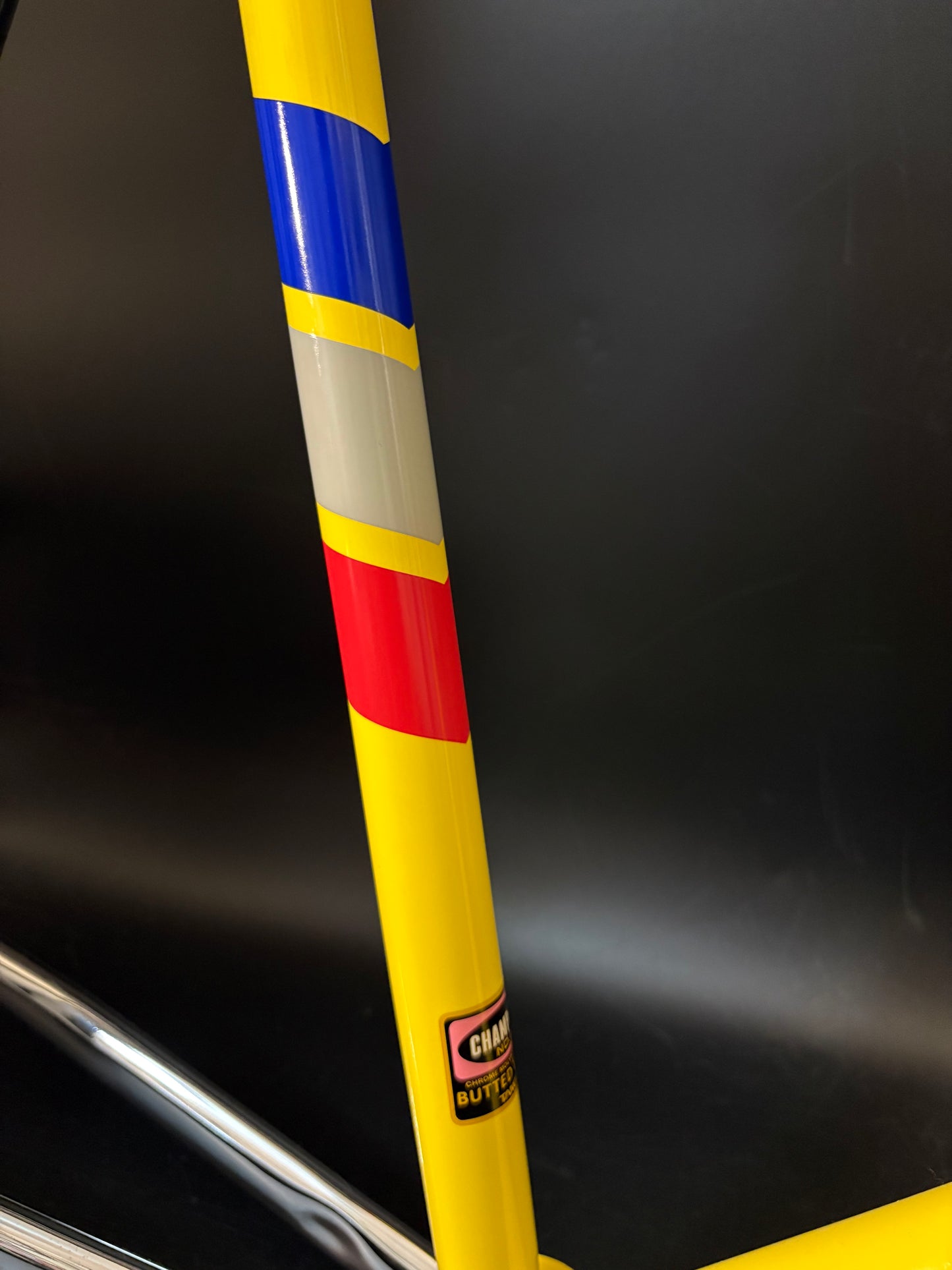 Look AC 364 Frameset Yellow/Chrome Medium