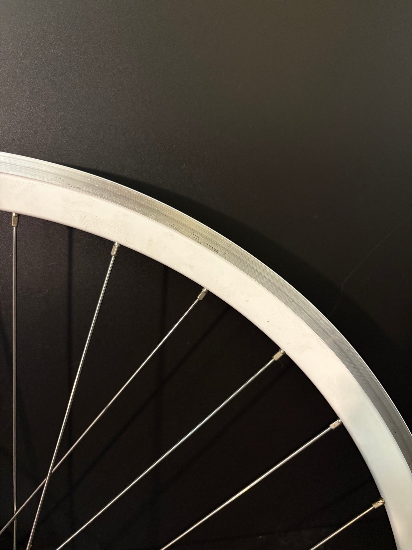Shroom Components White Machined Wheelset 32h