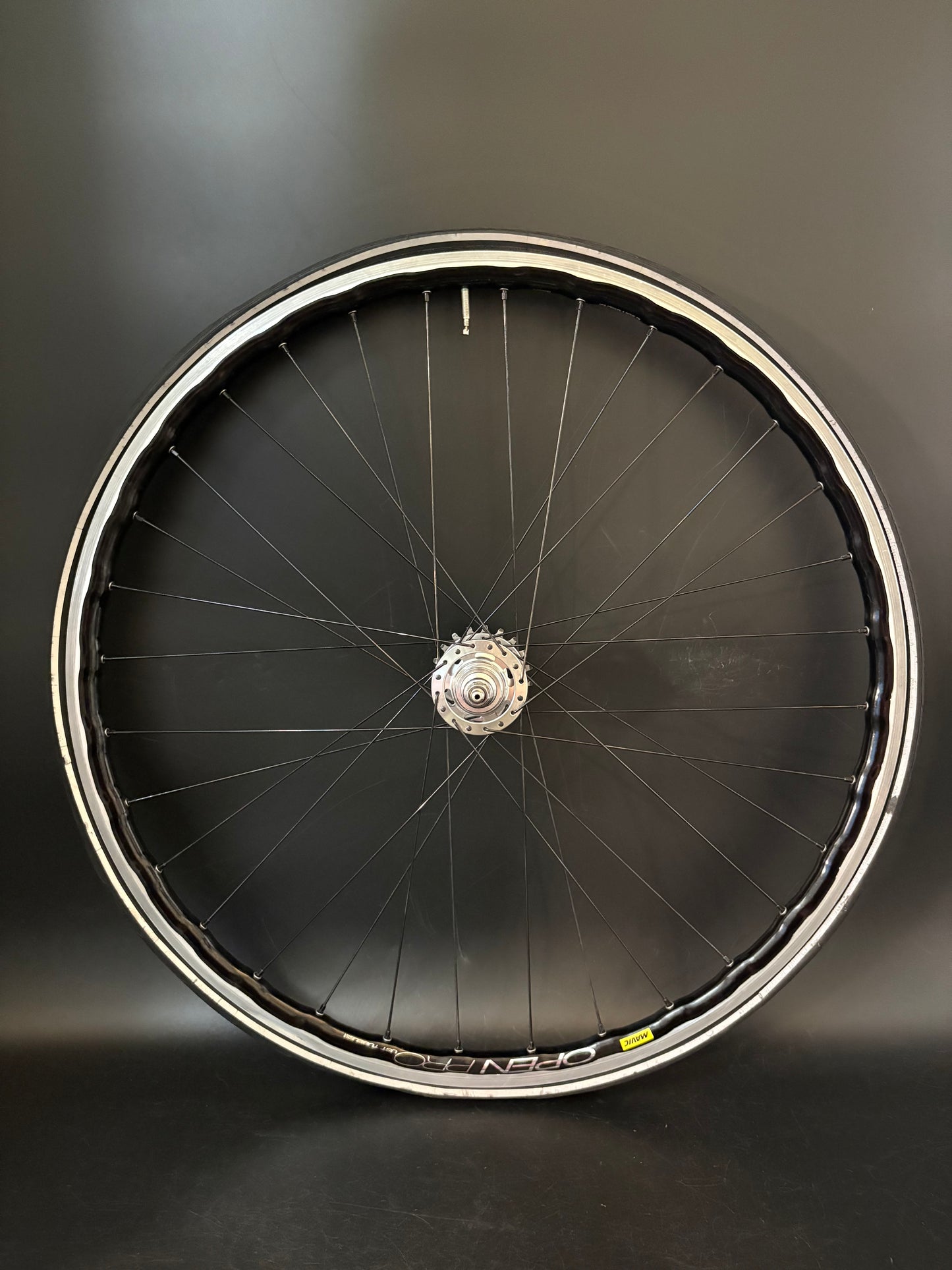 Mavic Open Pro UST Machined / Elite Shope Carbon Hub Wheelset 32h