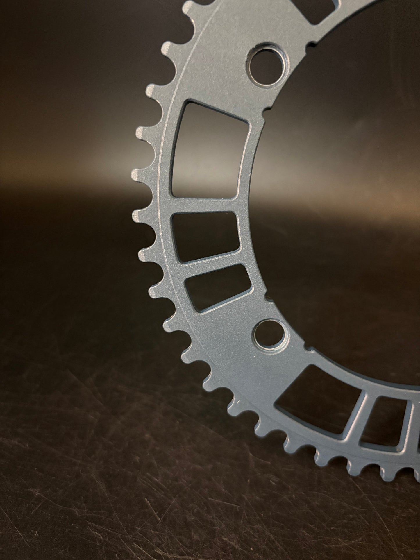 Aarn Chainring Cerakote Blue 49t