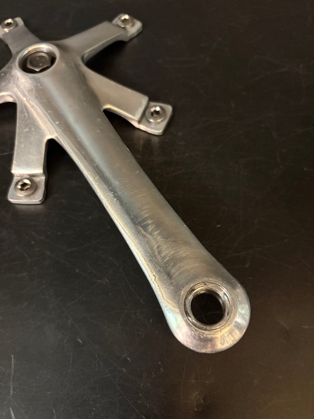 Dura Ace 7600 Cranks Silver 165mm