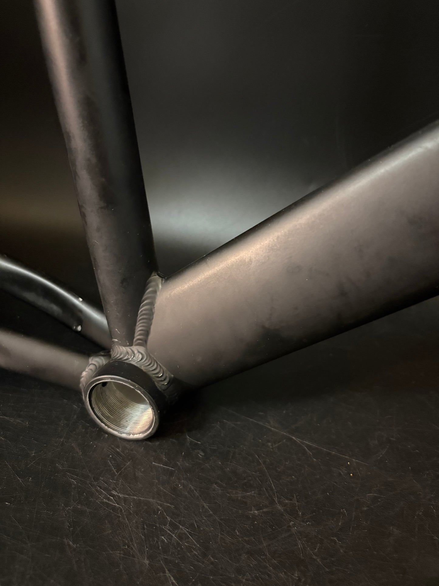 Leader 721 Frameset Black 58cm