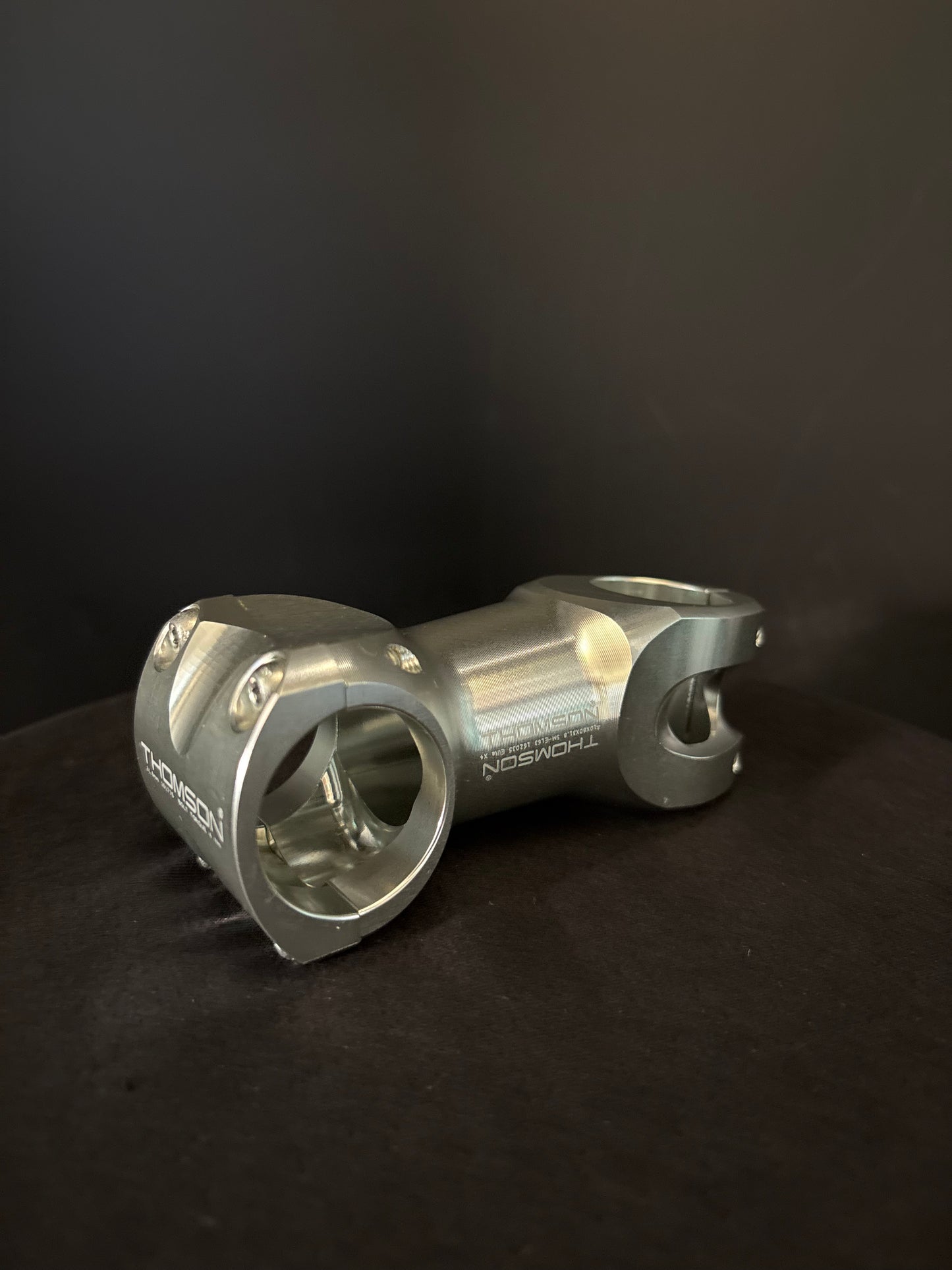 Thomson X4 Stem Silver 80mm 31.8 10deg
