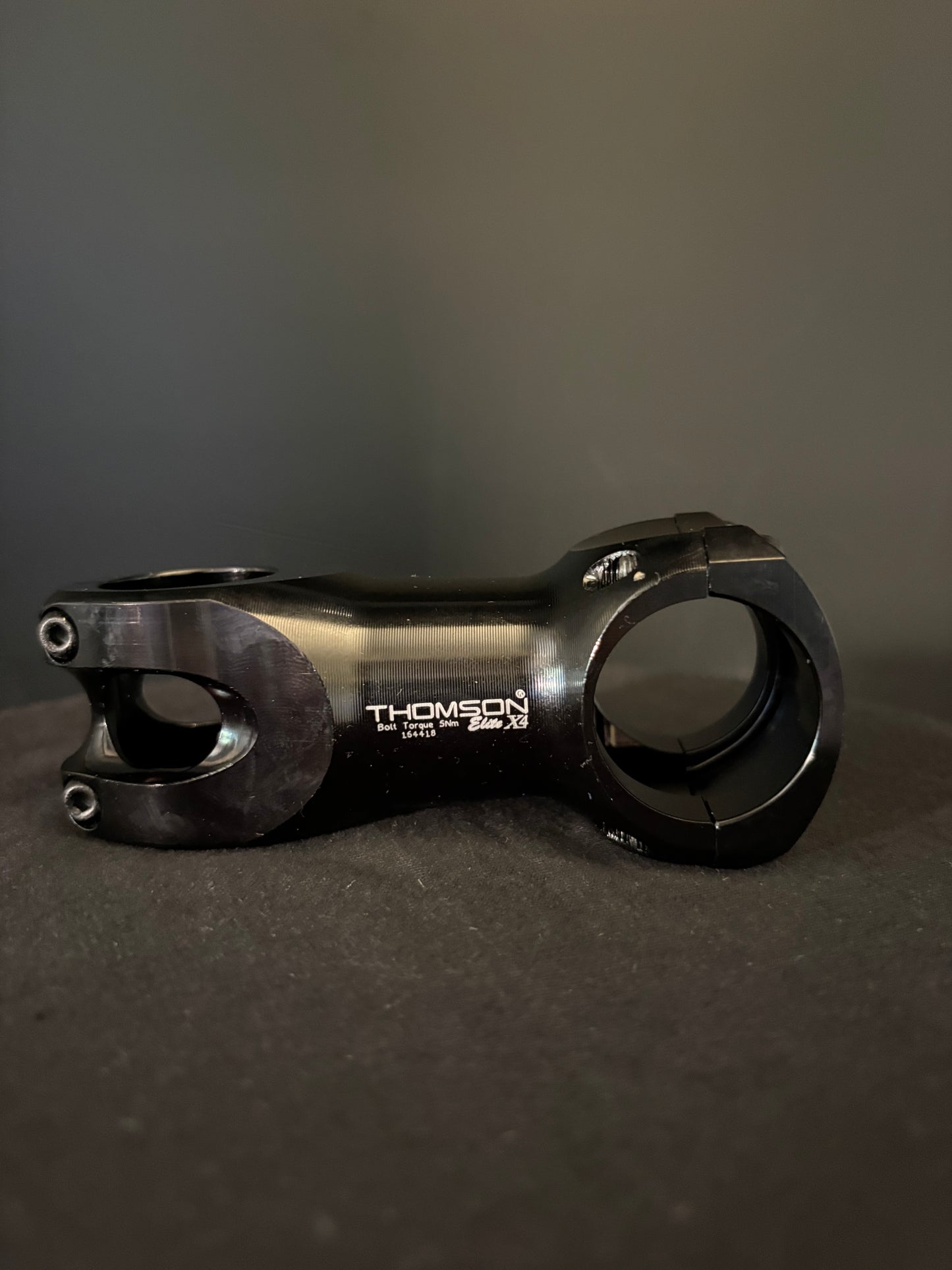 Thomson X4 Stem Black 80mm 31.8 0deg