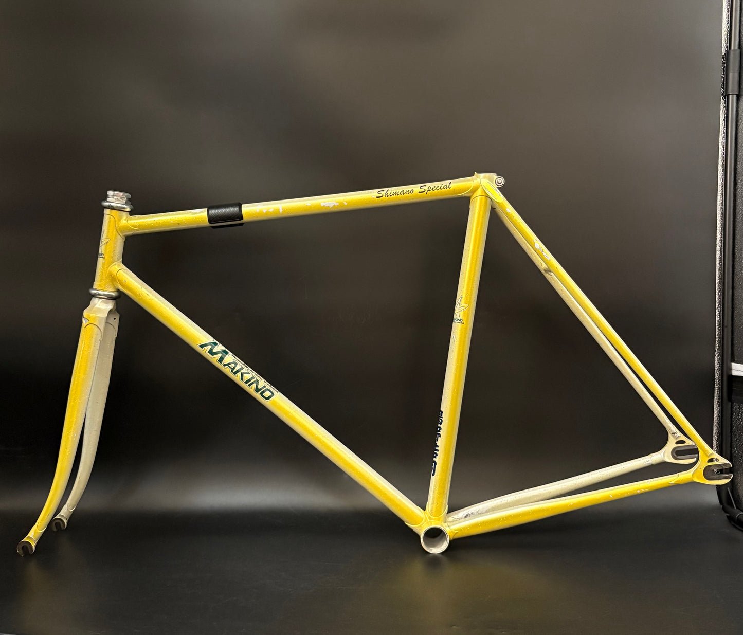 Makino NJS Frameset Yellow Fade 52cm ST 52.5cm TT