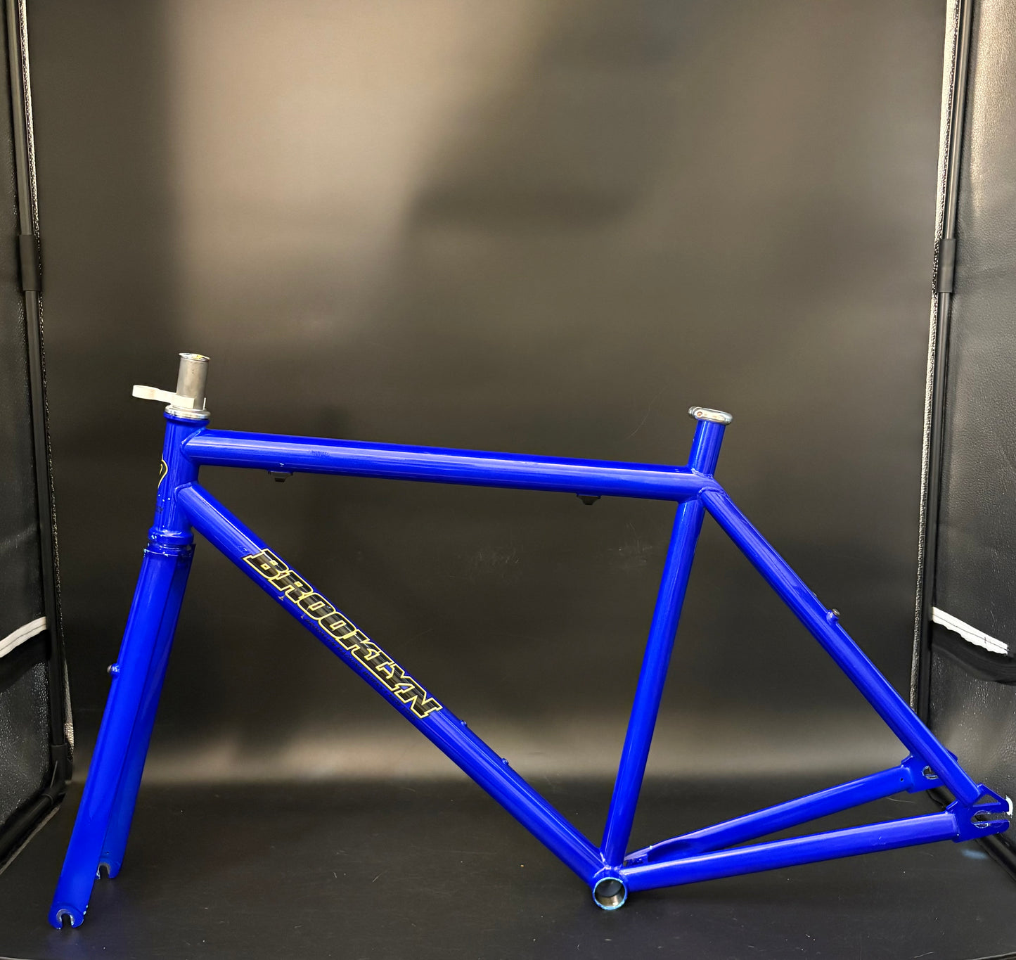Brooklyn Machine Works Gangsta Track v4 Frameset Blue Medium