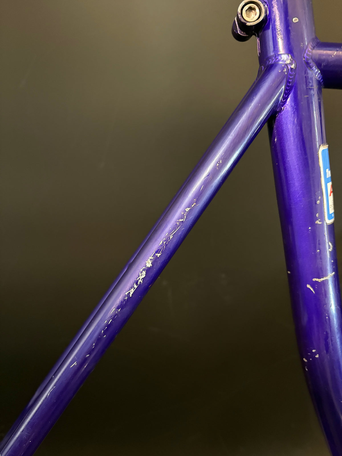 KHS Aero Track Frameset Blue/Purple Fade 55cm