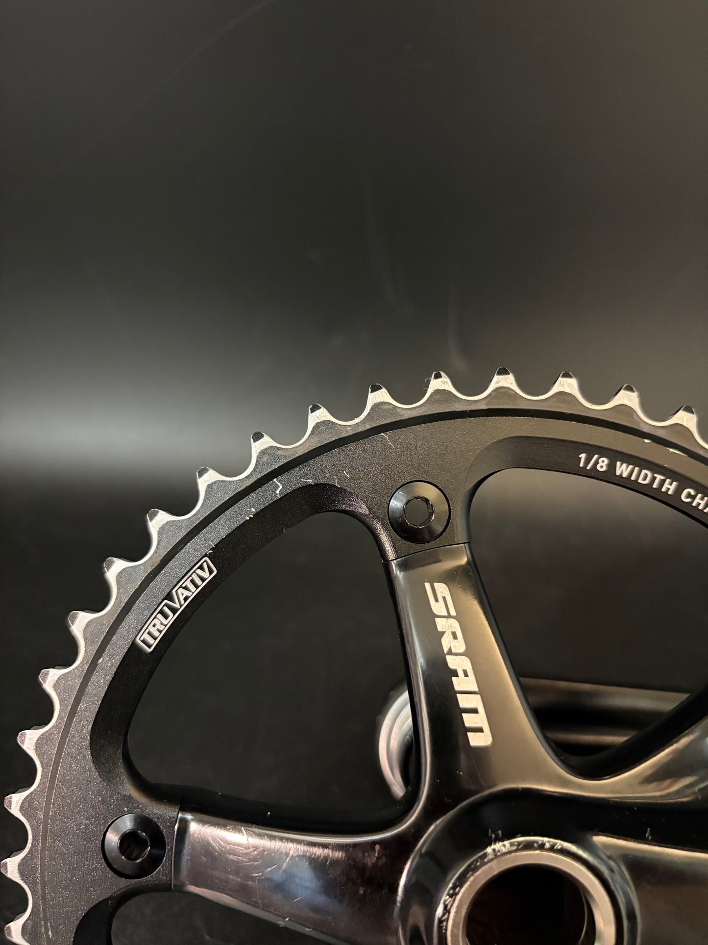 Sram Omnium Crankset Black 165mm 48t