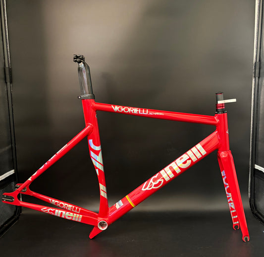Cinelli Vigorelli Shark Frameset Red 54cm