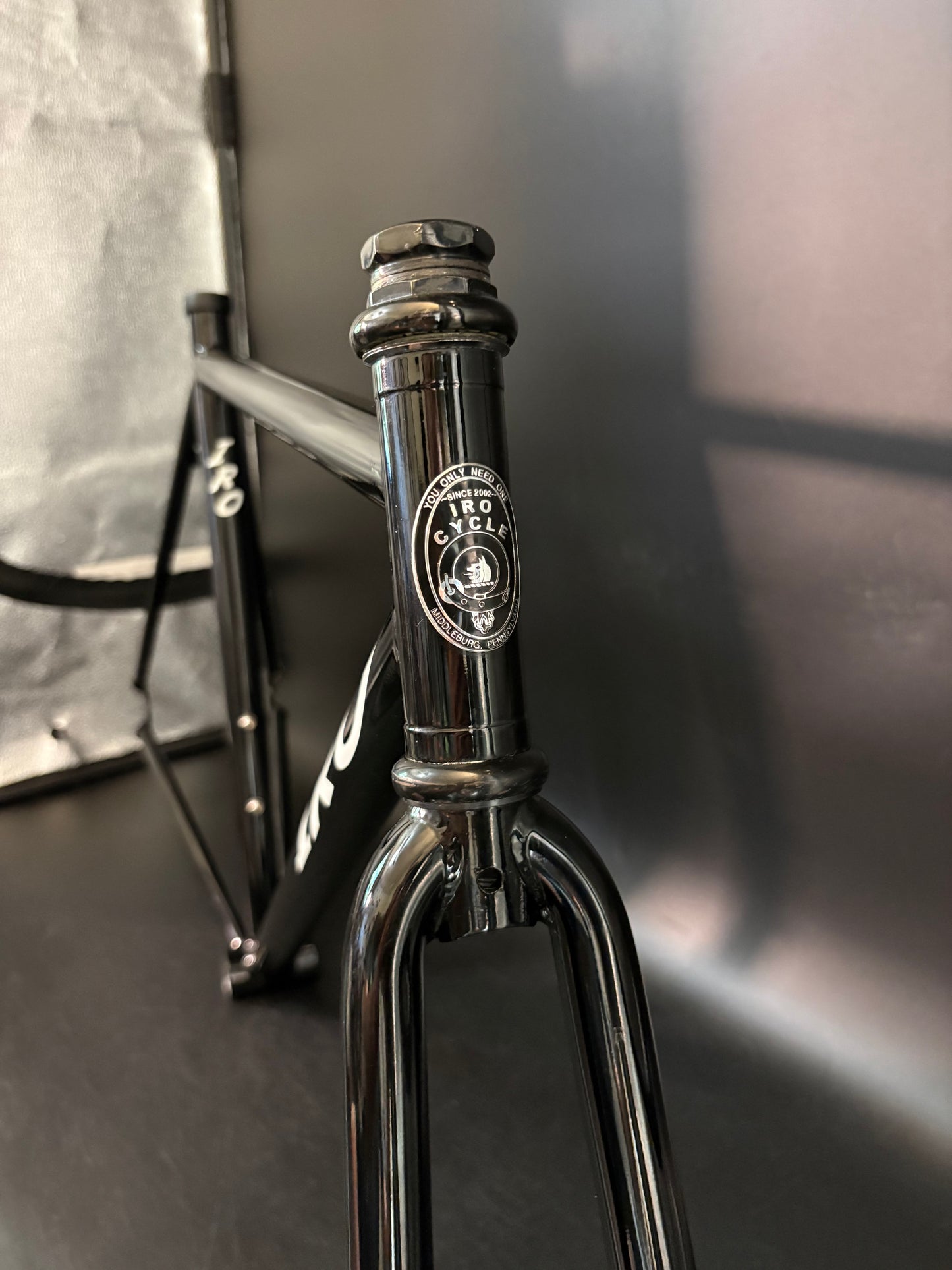 IRO Steel Frameset Black 50cm ST 53cm TT