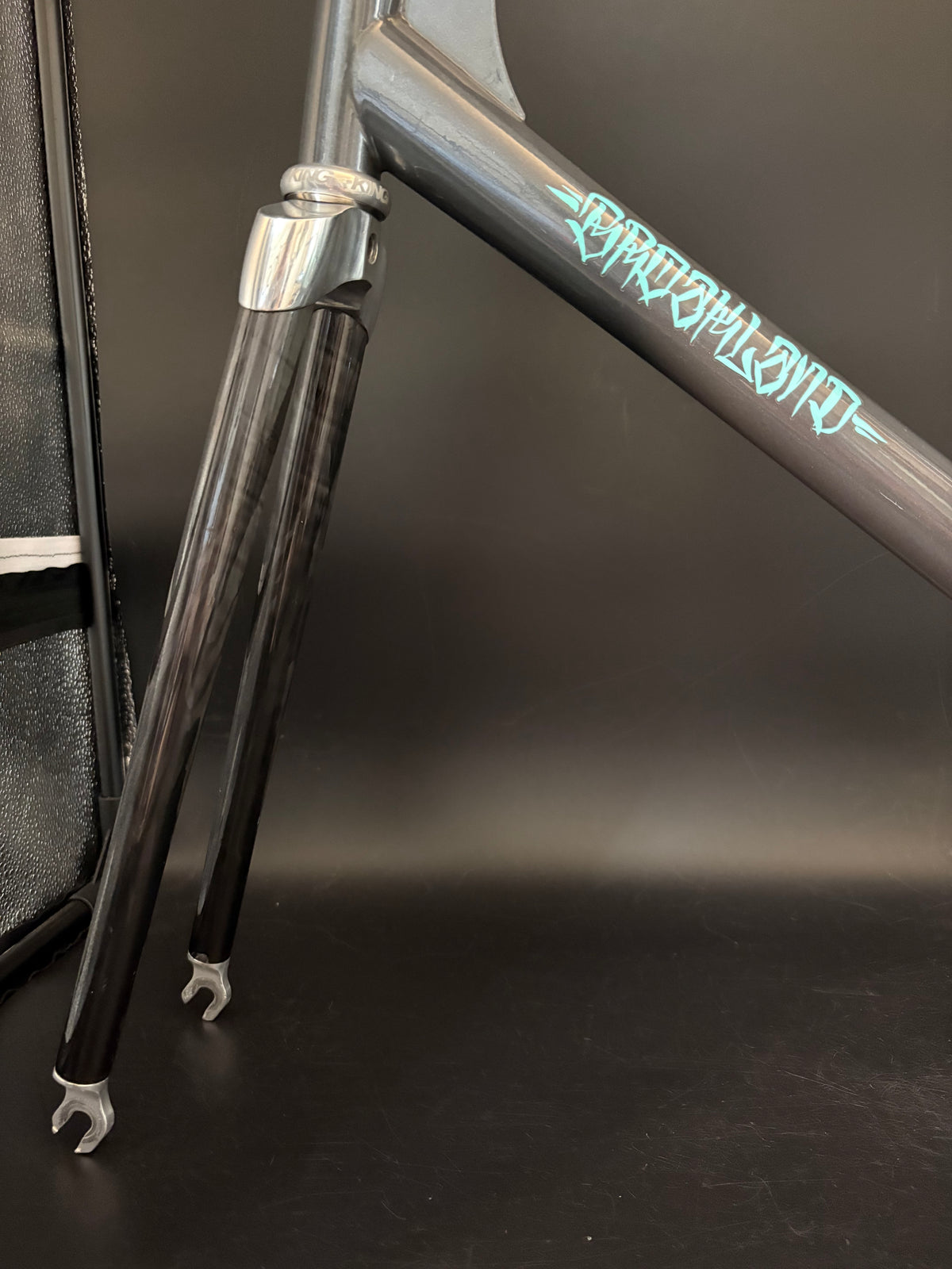 Broakland Pipe Bomb Frameset Grey Sparkle 59cm