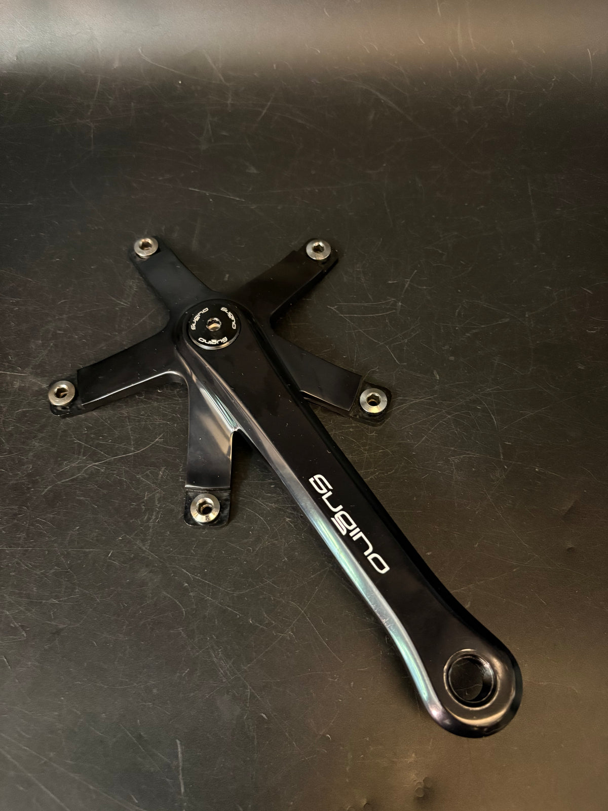 Sugino 75 Cranks Black 165mm