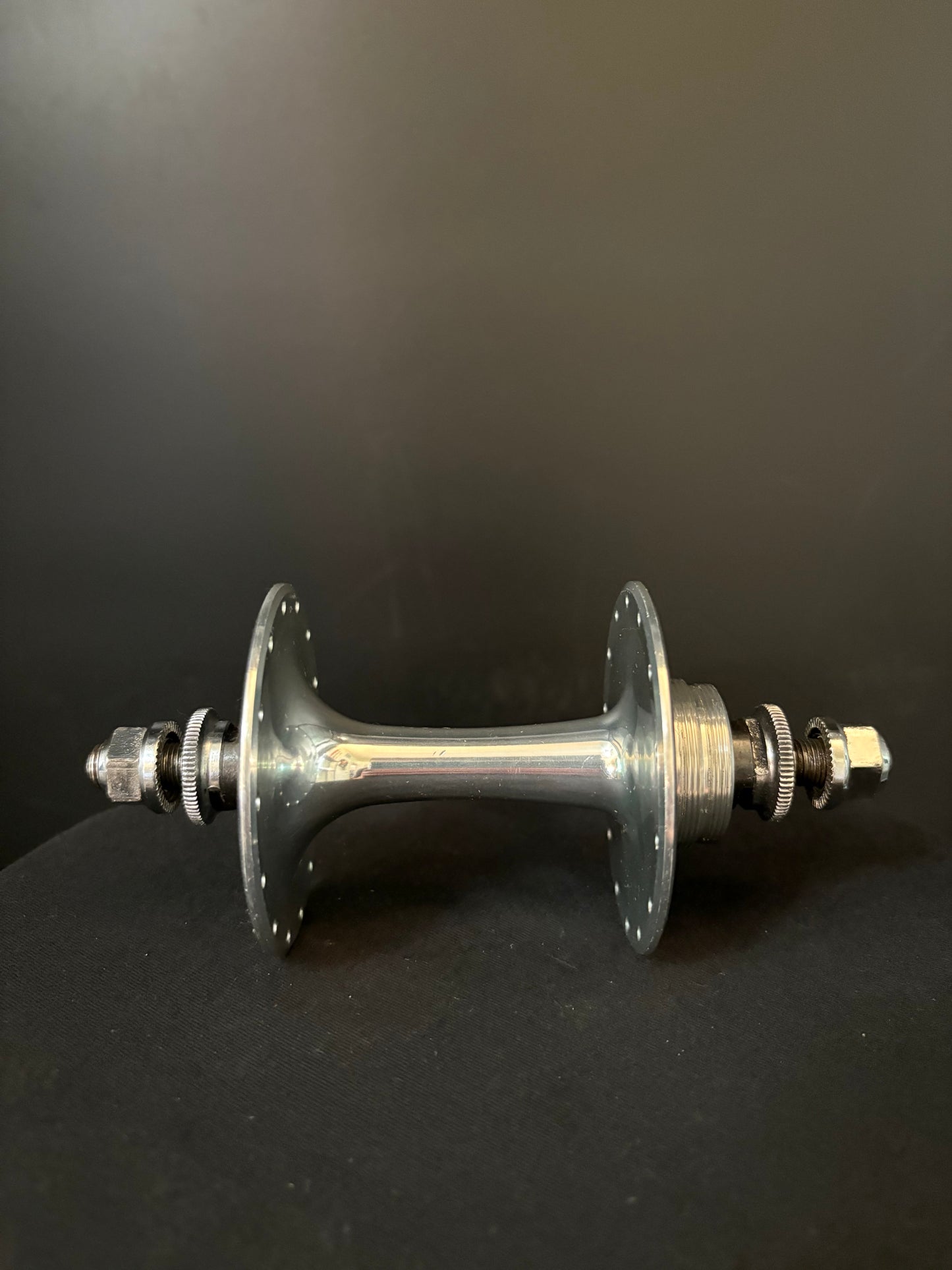 Dura Ace 7600 Rear Track Hub 28h Single Fixed FOR PARTS