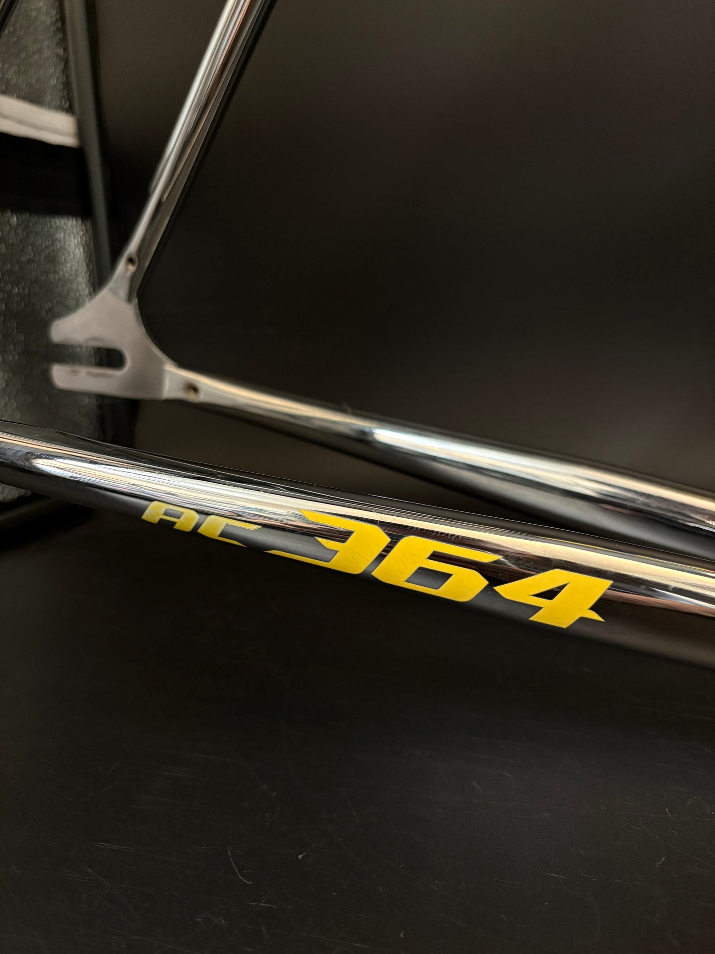 Look AC 364 Frameset Heritage Yellow/Chrome Small