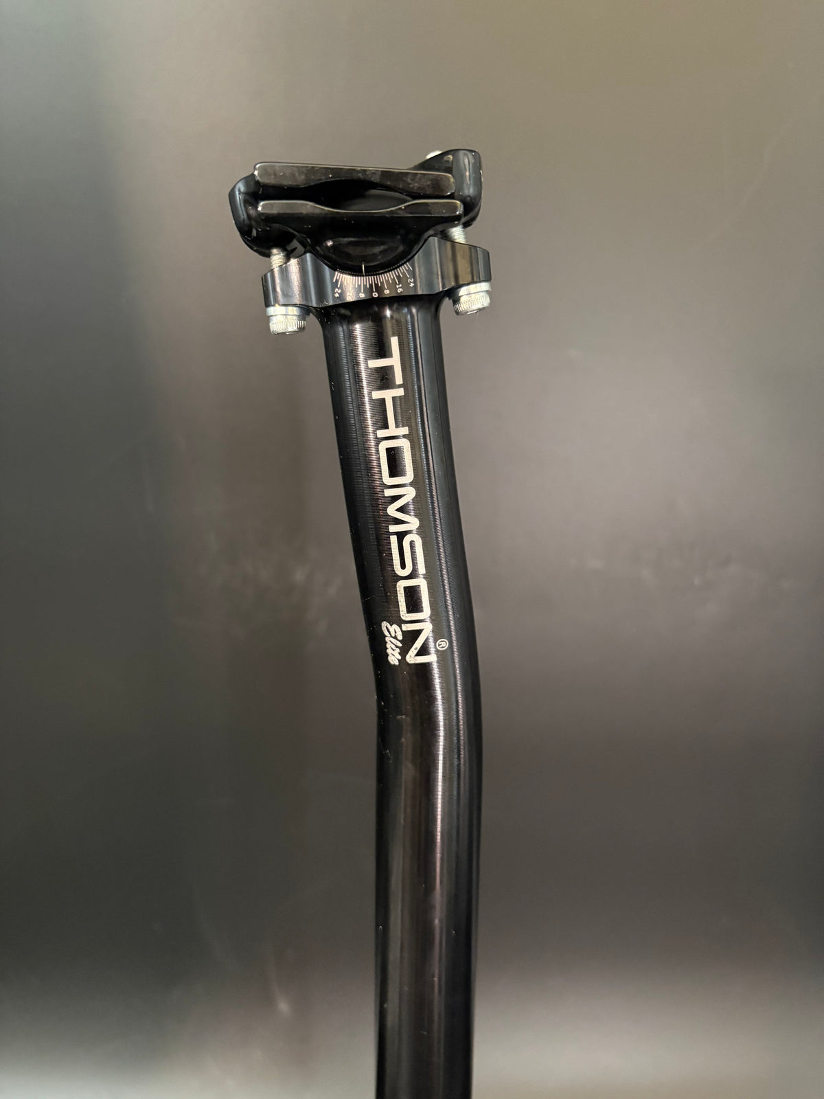 Thomson Elite Setback Seatpost Black 27.2 410mm