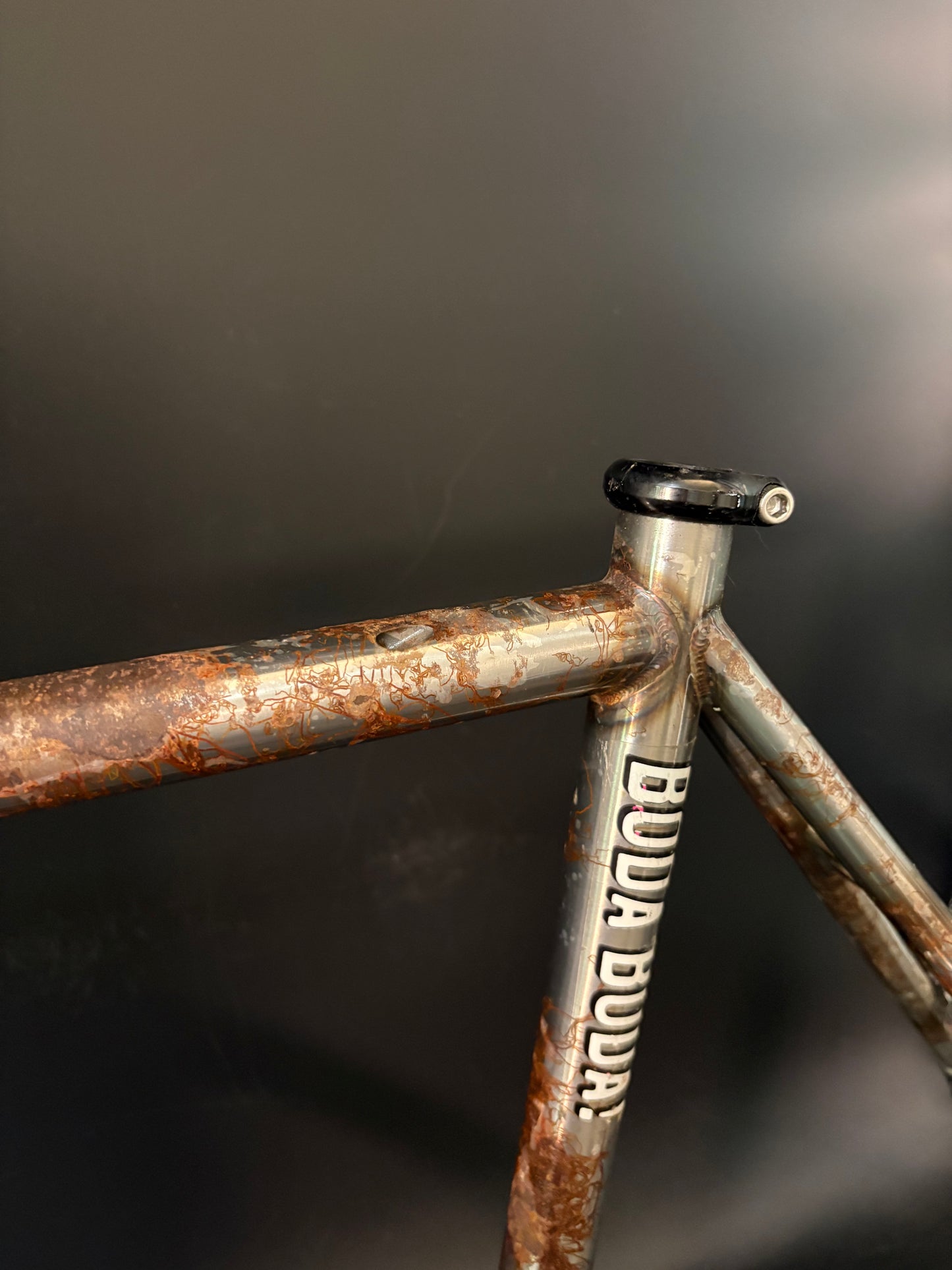 Chas’ Cinelli Mash Work Frameset Raw Prototype #1 55cm