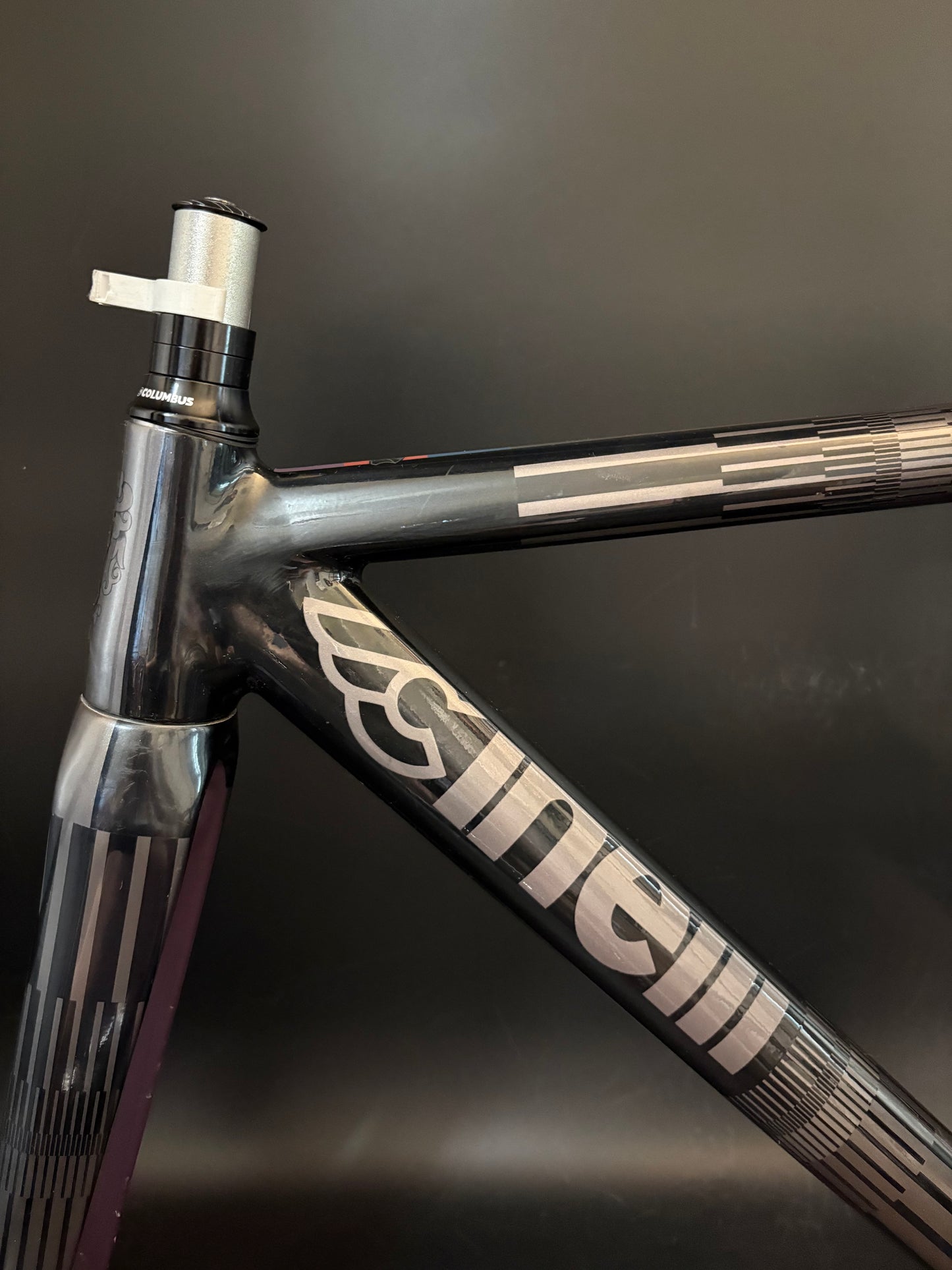 Cinelli Mash Parallax Frameset Black 50cm