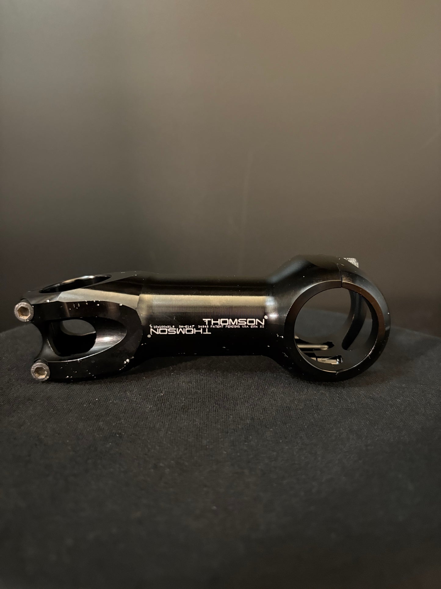 Thomson X2 Stem Black 100mm 31.8 10deg