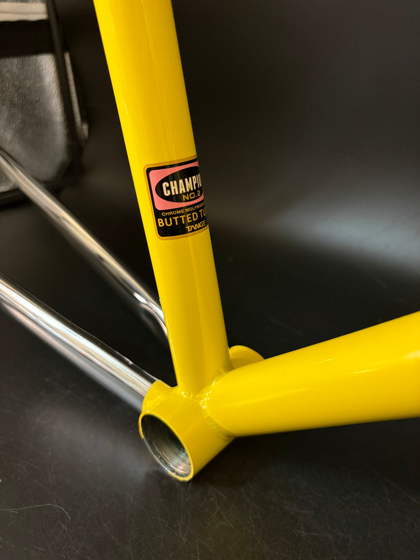 Look AC 364 Frameset Yellow/Chrome Medium