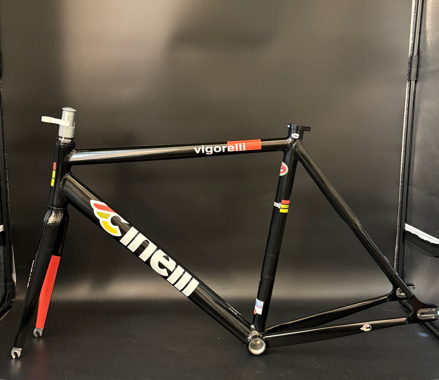 Cinelli Vigorelli Frameset Black 54cm