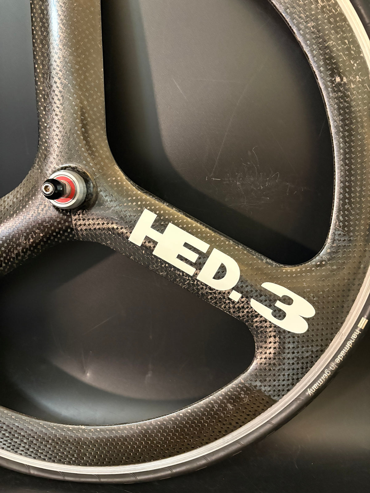 HED 3 Tri Spoke Carbon Clincher Front Wheel