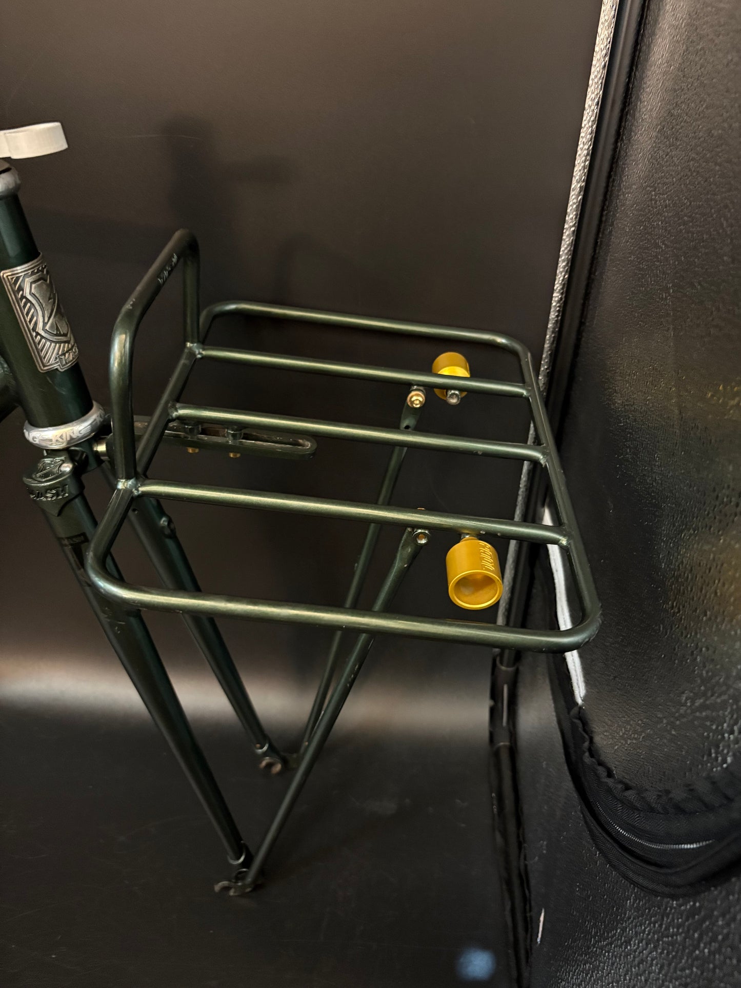 Mash Steel Frameset Green 55cm w/ Mash Rack + Camo ILE x Mash Rack Bag