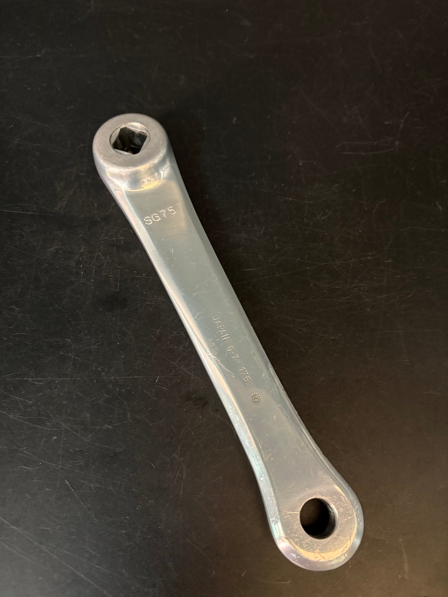Sugino 75 Crankset Silver 175mm 48t
