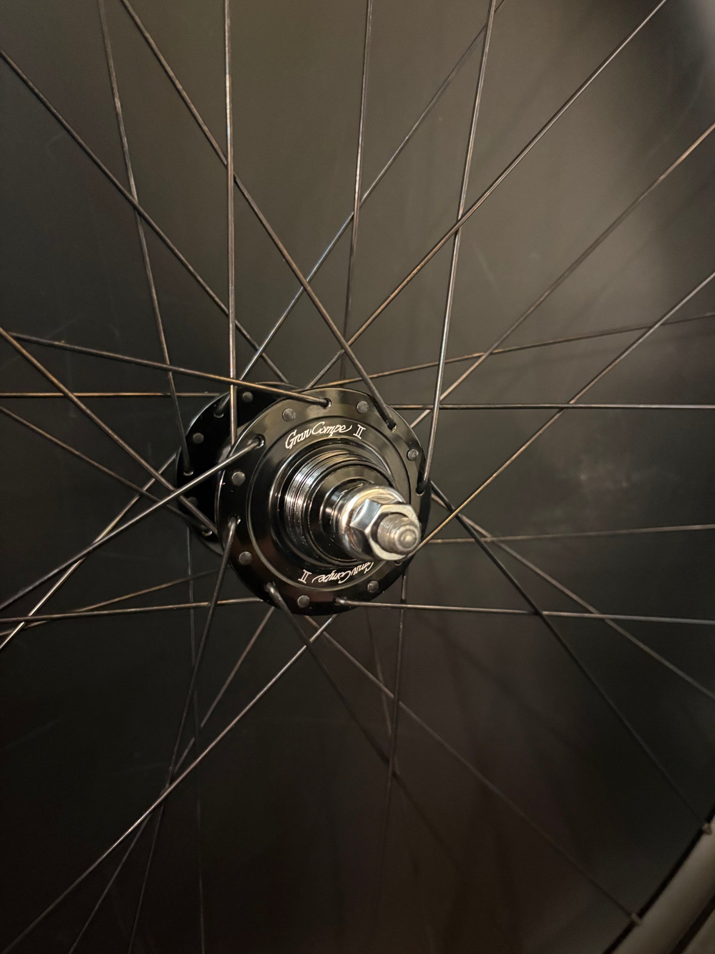 H Plus Son Archetype / Gran Compe HF Wheelset Black 32h Tubeless