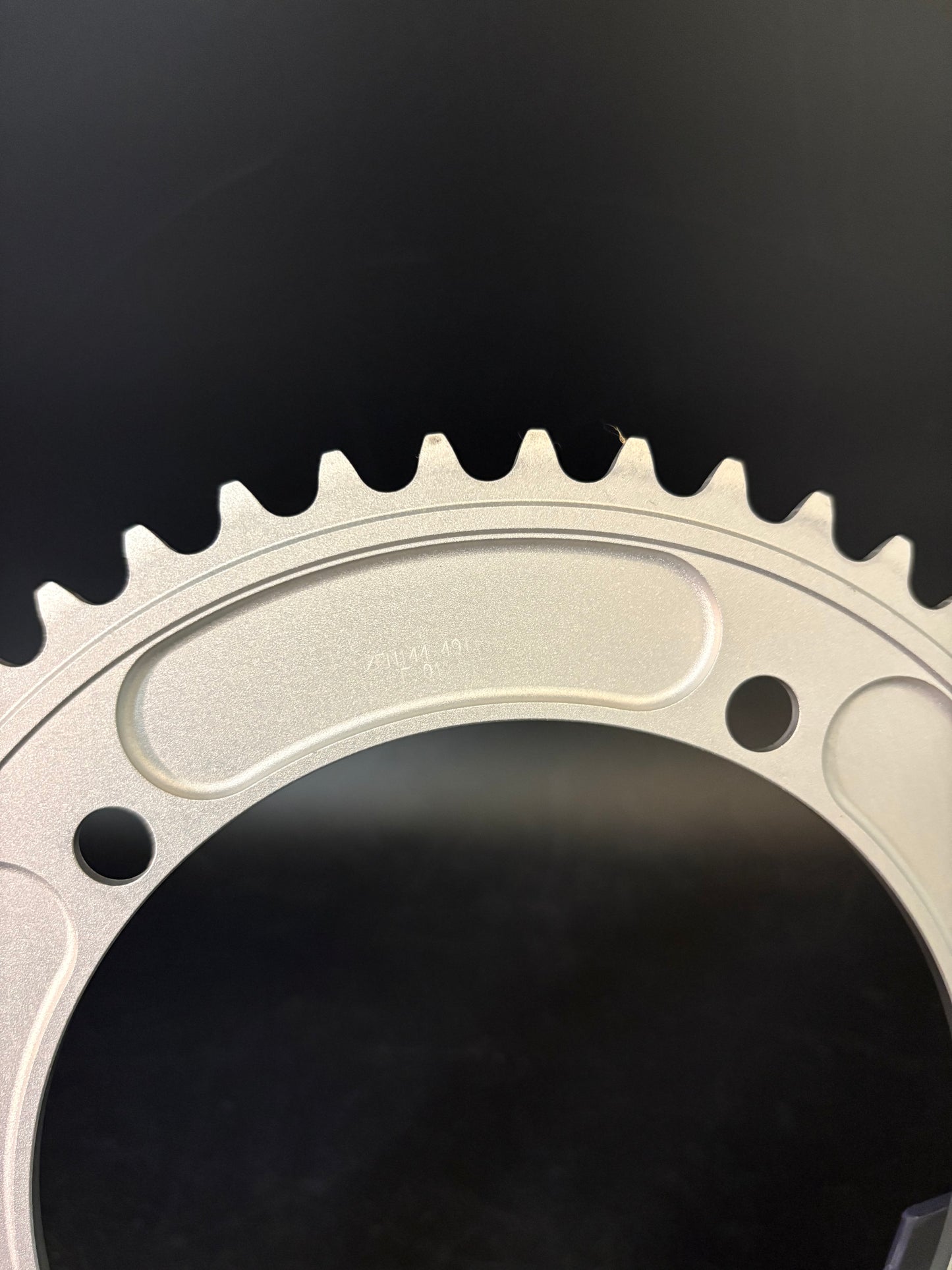 Sugino Zen Chainring Silver Old Logo 49t