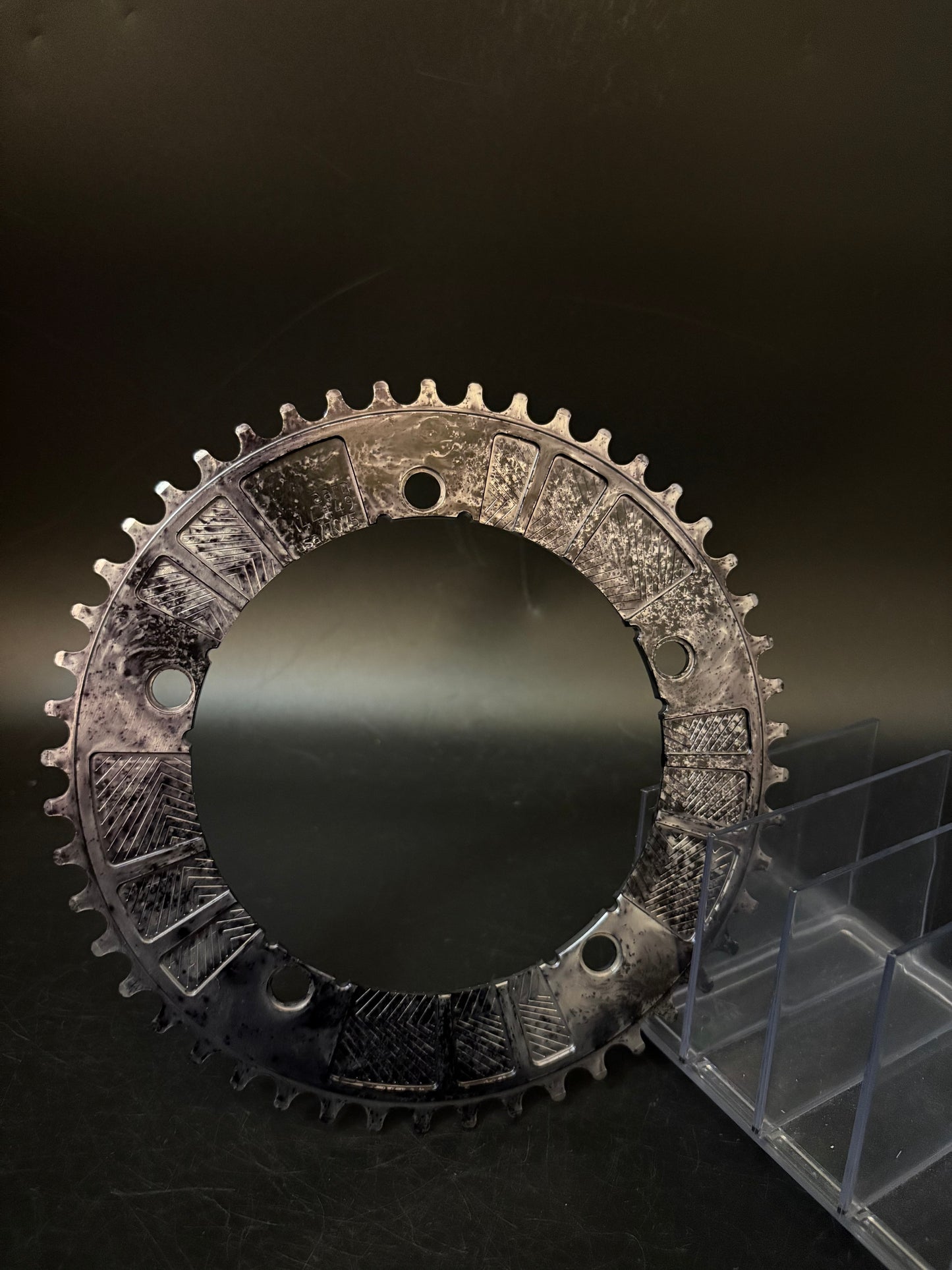 Aarn 15 Panel Chainring Acid Contrast 49t