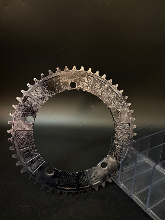 Aarn 15 Panel Chainring Acid Contrast 49t