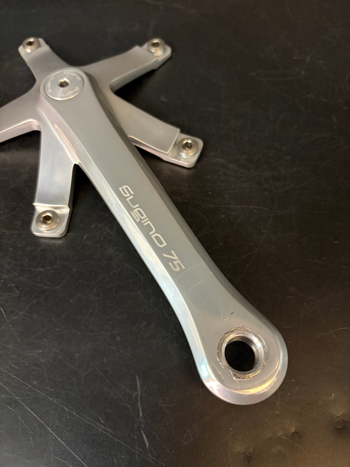 Sugino 75 Cranks Silver 165mm