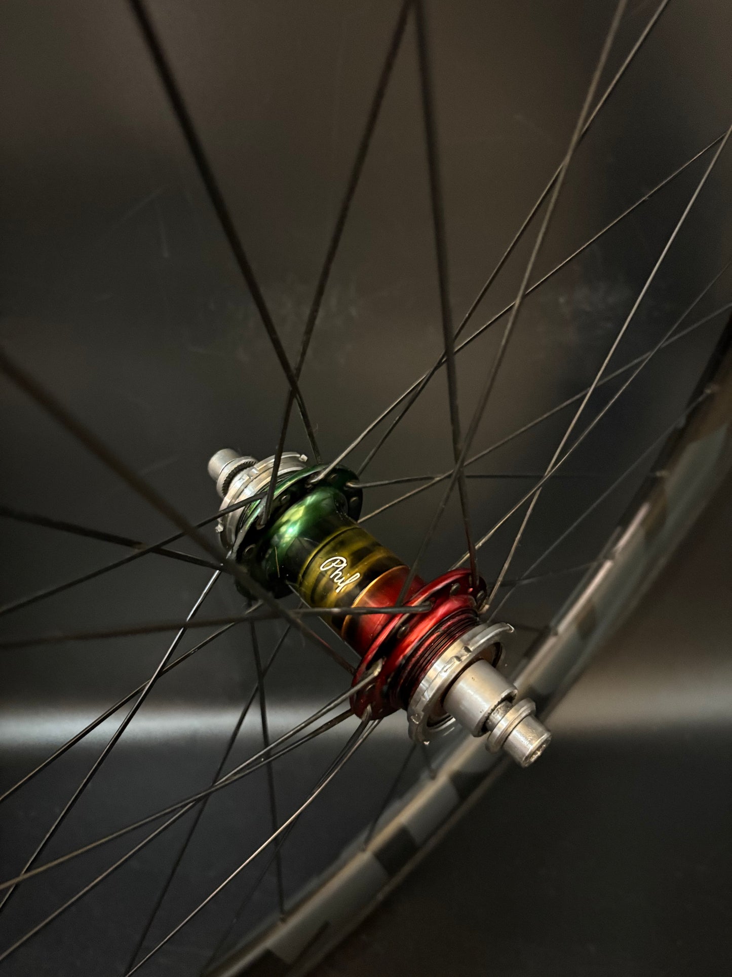 Honey Wheel Co Carbon Clincher 60mm / Phil Wood x Mash SF Rasta LF Wheelset 28h