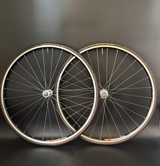 Mavic Open Pro Black / Dura Ace 7710 Wheelset 28h