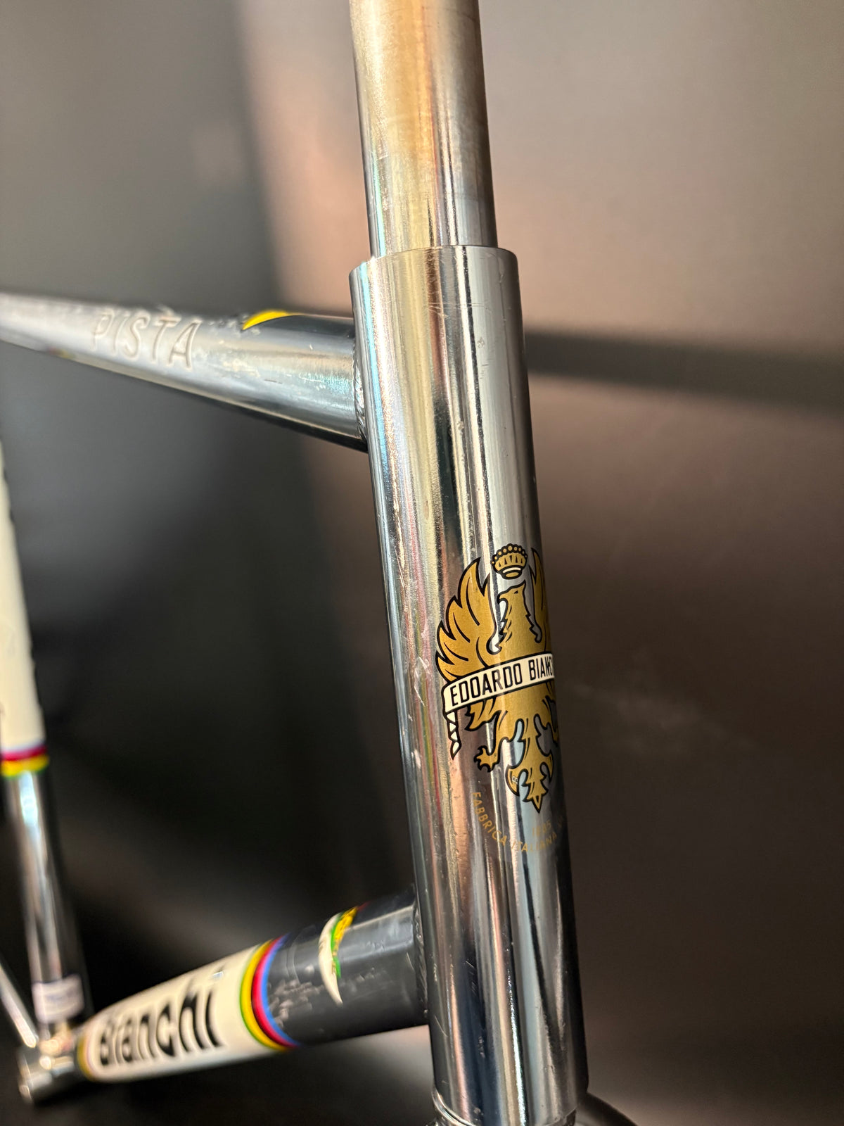 Bianchi Pista Frameset Chrome 59cm