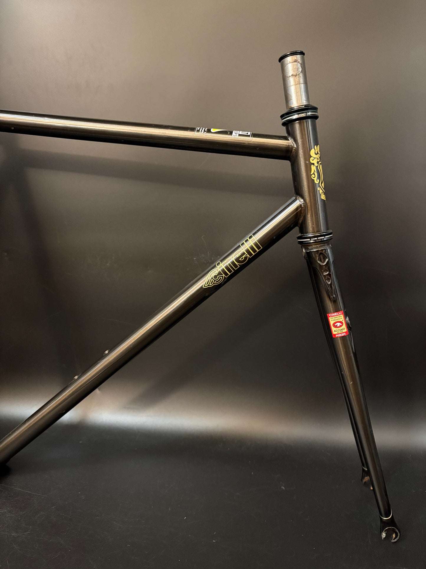 Cinelli Mash Work Frameset Dark Smoke 58cm