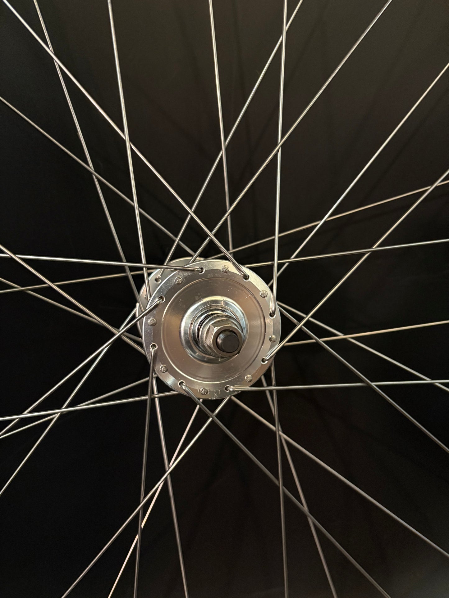 Shroom Components White Machined Wheelset 32h