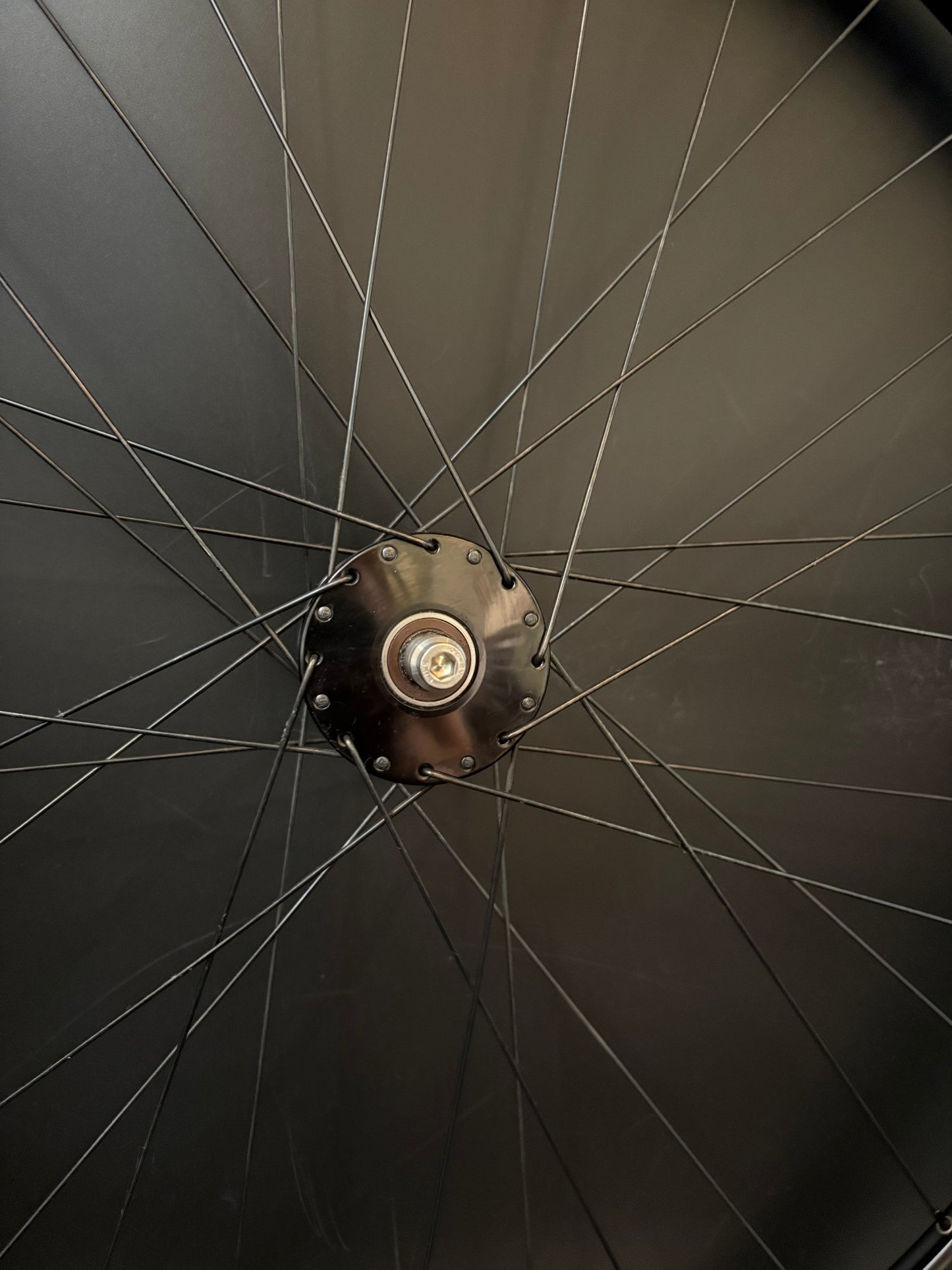 Mavic Open Pro / Phil Wood HF Wheelset Black 32h