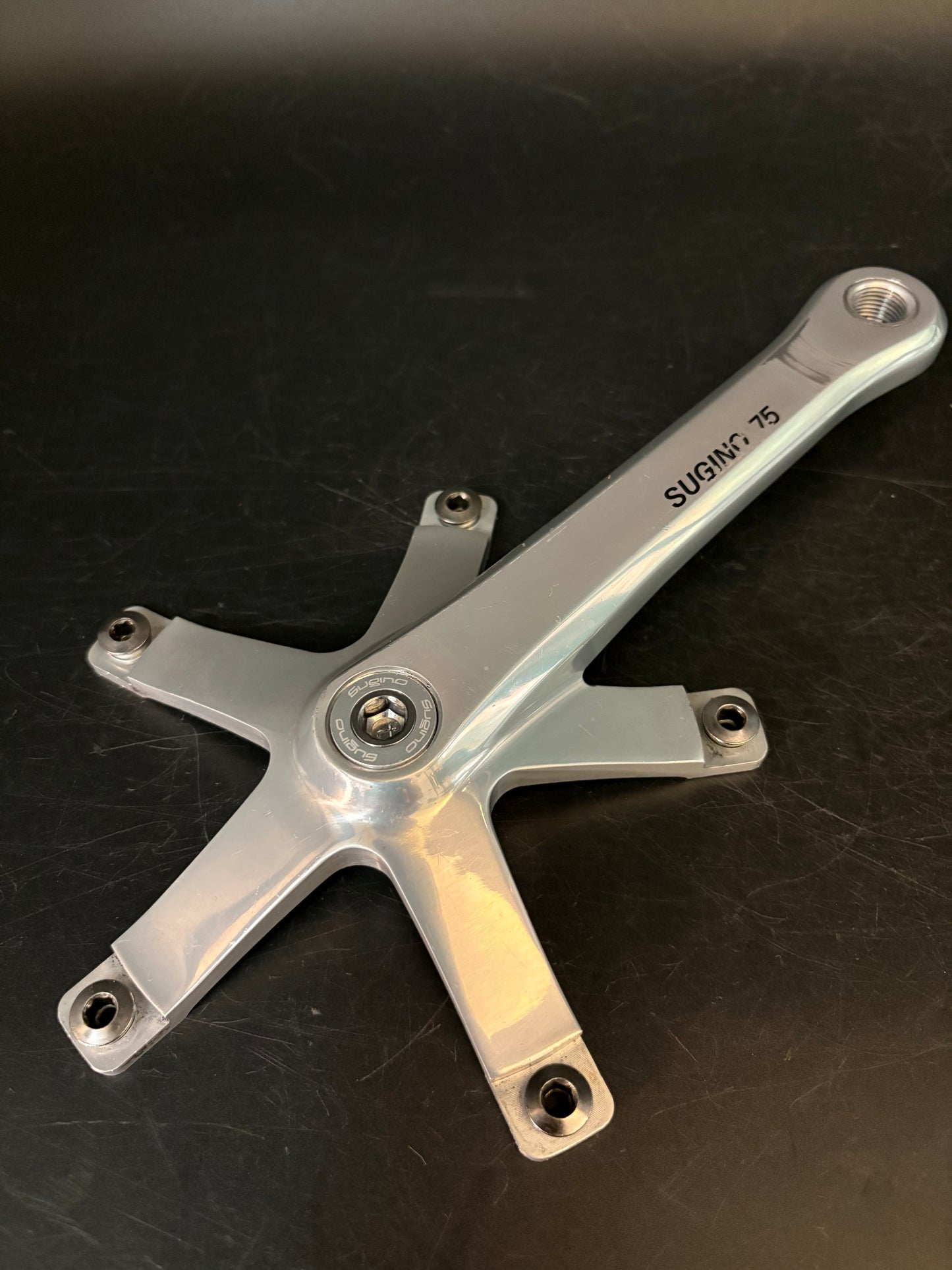 Sugino 75 Cranks Silver 165mm