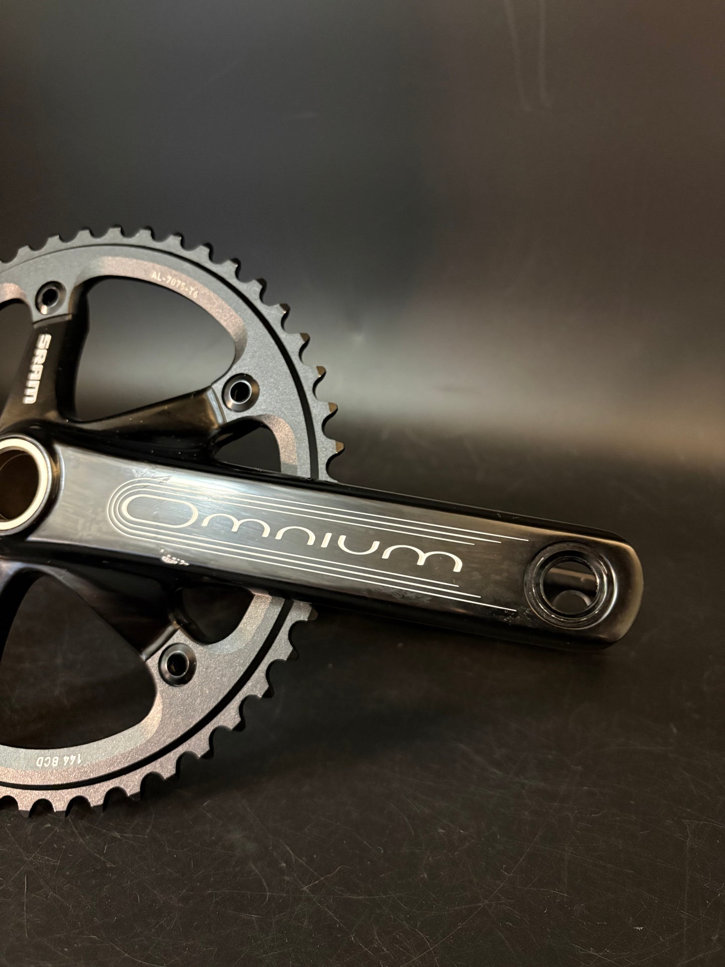 Sram Omnium Crankset Black 165mm 48t